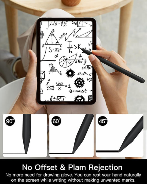 Wireless Charging Pencil 2nd Generation for Apple - iPad Stylus Pen with Palm Rejection Compatible with Apple iPad 10/9/8, iPad Mini 6, iPad Air 5...