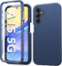 FNTCASE for Samsung Galaxy A15-5G Case: Phone Case with Built-in Screen Protector Protective Silicone Cell Phone Cover Rugged Shockproof Full Prot...