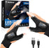 Hinshark Gifts for Men, LED Flashlight Gloves Rechargeable, Cool Tools Gadgets for Men, Birthday Gifts for Dad, Men, Him, Boyfriend, Husband, Uniq...