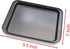 Cookie Baking Sheet, 9.5 Inch x 7 Inch Square Iron Plate with Nonstick Coating for Baking Cookie, Roast Meat, Baking Cake, Bread and other Foods (...