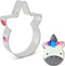 Unicorn Face Cookie Cutter, 4" Made in USA by Ann Clark...