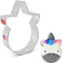 Unicorn Face Cookie Cutter, 4" Made in USA by Ann Clark...