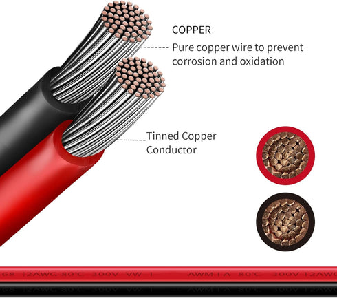 XT60i to XT60 Male Cable 10AWG Solar Charging Cable XT60i-F Extension Cable Solar Cable Compatible for Ecoflow Portable Power Station Solar Genera...