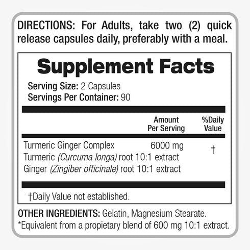 FITO MEDIC'S Lab | Tumeric and ginger | 6000 mg | 180 Caps | turmeric and ginger | ginger supplements | turmeric | turmeric supplements | turmeric...