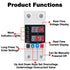 Smart Circuit Breaker with Energy Monitoring, Adjustable Voltage and Current Protection (1-63 Amp),AC Disconnect Current Adjustable Voltage Protec...