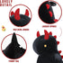 Ditucu Cute Dinosaur Plush Dino Stuffed Animals Plushies Toys Super Soft Dolls Birthday Gifts for Kids Girls Boys Black 12 inch...