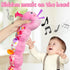 Baby Toys Musical Caterpillar,Infant Stuffed Animal Toys with Crinkle and Rattles,Soft Sensory Toys with Textures for Tummy Time Newborn Boys Girl...