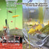 Rainmae Aquarium Fish Shrimp Feeding Dish Set, Transparent Aquarium Fish Feeder Tube Kit, Fish Tank Feeding Supplies with Cleaning Brush Aquarium ...