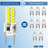 G8 LED Bulb Dimmable 3W 120V T4 Bulb Warm White 3000K Under Cabinet Light Bulb for Under Counter Light Replacements (20 Pcs)...