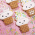 Soft Serve Ice Cream Cone Cookie Cutter, 4" Made in USA by Ann Clark...