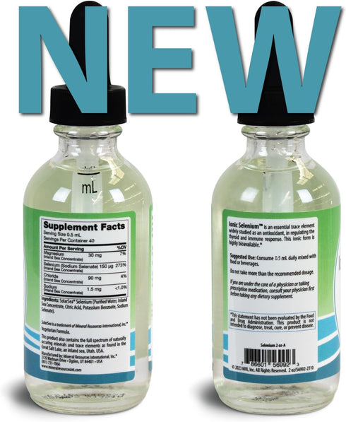 Anderson’s Ionic Selenium Complex, Liquid Selenium Supplement Drops, Supports Thyroid and Immune System, Antioxidant, Ionic Mineral Drops, Fights ...
