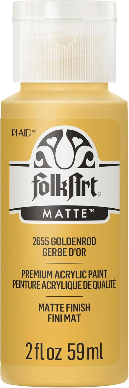 FolkArt Acrylic Paint, 2 oz, Goldenrod...