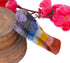 Metaphysical 7 Chakra Crystal Angel 3.5-4 Inch Reiki Healing Bohemian Rare...