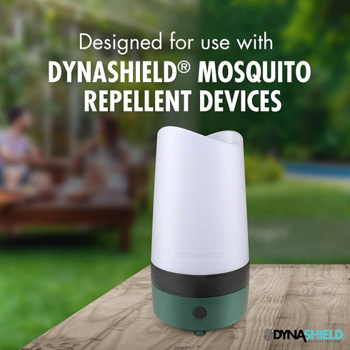 DynaTrap DS1000R8SR DynaShield Repellent 8 Pack, 8 Refill Pads, White...