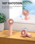 FrSara Mini Handheld Fan Rechargeable, Small Folding Fan Upgraded Wind Power, 3-Speed, 2000mAh Long Battery Life, Power Bank, Quiet, Portable, Sui...