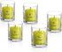 Candle Charisma Citronella Scented Votive Candles - 10 Hour Burn time - Set of 72 for Dinner, Wedding, Halloween and Holiday Decorations...