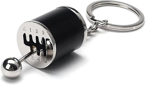 GT//Rotors 6 Speed Manual Transmission Shift Gearbox Gear Shift Automotive Part Car Keychain Key Ring (Black)...