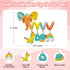 FATI Car Seat Toys Baby Toys 0-6 Months, Newborn Toys Infant Toys 0-3 Months, Stroller Toys for Baby Crib Carseat, Sensory Toys with Squeaker Teet...