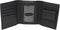 Marshal Genuine Leather Kids Slim Compact ID and Coin Pocket Trifold Boys Wallet Black...