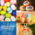 Acrylic Paint Pens Paint Markers Set of 18: Fine Point for Rock Painting Glass Wood Ceramic Fabric Metal Canvas Easter Eggs Pumpkin Kit, Drawing A...