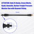 Pressure Washer Wand Replacement with 5 Spray Nozzles and 1 Tips Holder, Compatible with Some Ryobi, Portland, Husky Electric Pressure Washers Bla...