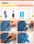 Fabric Glue, Sew Glue Liquid Stitch, Pure Natural Latex, Strong Bond Permanent Washable Craft Adhesive, for All Fabrics, Clothing, Tent, Curtain, ...