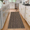 Boho Washable Runner Rug 2'x 5',Tan Black Reversible Bedroom Runner Rug Cotton Woven Entryway Rug Farmhouse Laundry Room Rug Floor Carpet for Livi...