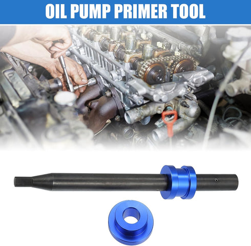 X AUTOHAUX 1 Set Oil Pump Primer Tool Replacement for Chevy V8 V6 350 327 305 307 283 SBC 454 BBC Engine Small Big Block...