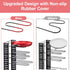 MUDEELA Pots and Pans Organizer Rack under Cabinet, 8-Tier Kitchen Organizers and Storage Pot Racks, Adjustable Pot Organizers inside Cabinet with...