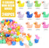 240 Pcs Mini Ducks Tiny Duck Figurines Bulk for Garden Micro Landscape, Mini Resin Ducks for Dollhouse Aquarium Potted Ornament Charms Party Toys ...