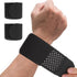 2PCS Wrist Brace Wrap Compression Strap Brace Sport Sleeve Adjustable Pain Relief Tendonitis Elastic Tennis Working Out Weightlifting Bowling Wris...