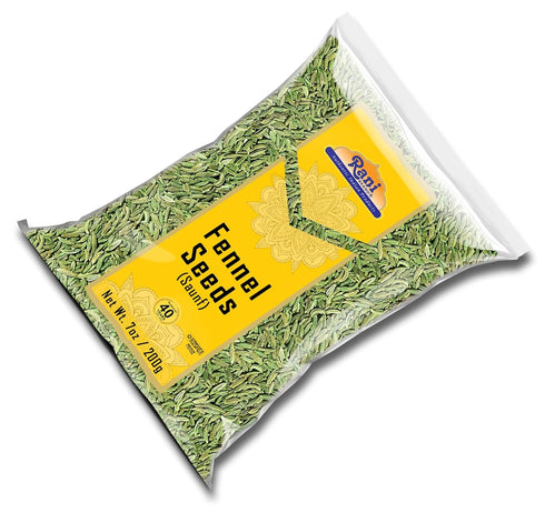 Rani Fennel Seeds (Saunf Sabut) Whole Spice 7oz (200g) ~ All Natural | Gluten Friendly | NON-GMO | Kosher | Vegan | Indian Origin...