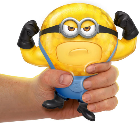 Minions DESPICABLE ME 4 Super Squishy Mega Dave | Heroes of Goo JIT Zu Action Figure Toys | with Unique Gooey Water Bead Filling | Stretch him up ...