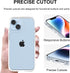 Case for iPhone XR, Glitter Sparkle Bling Shockproof Protective Phone Cases for Women Girls, 6.1 Inch, Clear...