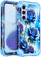 Miqala for Galaxy S23 5G Case,Glow in The Dark Three Layer Heavy Duty Shockproof Full Body Protection Hard Plastic Bumper+Soft Silicone Protective...