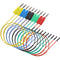 Sumnacon Banana Plug Breadboard Wires 10Pcs Stackable Banana Plug to Jumper Wires Flexible Breadboard Female Jumper Cables Silicone Breadboard Jum...