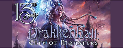 Drakkenhall: City of Monsters - Paperback Black &White Role Playing Game Book...