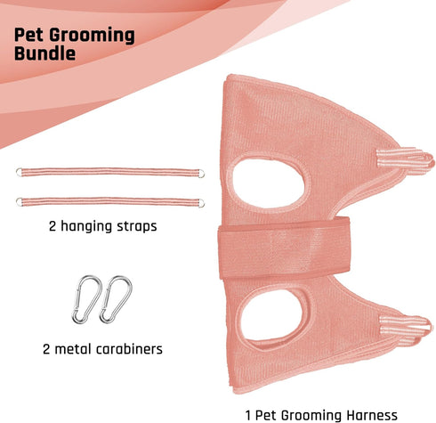 Dog Grooming Hammock with Security Strap - Grooming Hammock for Medium Dogs - Dog Holder for Nail Trimming - Dog Hanging Harness for Nail Trimming...