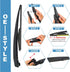Rear Windshield Wiper Blade Arm Set Replacement For Nissan Rogue 2014-2018/2013-2018 Nissan Pathfinder, Rear Wiper Blade Arm-Factory OEM Style OE#...