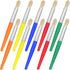 10Pcs Paint Brushes for Kids, Anezus Children Paint Brushes Toddler Large Chubby Kids Paint Brush Set for Preschool Daycare Classroom Washable Pai...