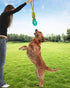 Interactive Dog Toys with Rope and Handle, Dog Chew Toys for Aggressive Chewers, Tug of War Rope Toy Non-Toxic Natural Rubber Long Lasting Dog Toy...