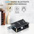 Bluetooth Amplifier Board, PEMENOL TWS DC 7-24V 100W Mono Audio Power Amplifier Module with Box Matching Function Support AUX/Bluetooth/USB for DI...