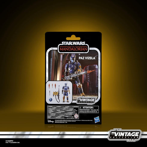 STAR WARS The Vintage Collection Paz Vizsla, The Mandalorian 3.75-Inch Collectible Action Figures, Ages 4 and Up...