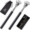 2-Pack Skeleton Hand Back Scratcher Portable Extendable Telescopic Ghost Hand Massages Back Scratcher Soft Rubber Handles with Best for Send Frien...