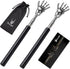 2-Pack Skeleton Hand Back Scratcher Portable Extendable Telescopic Ghost Hand Massages Back Scratcher Soft Rubber Handles with Best for Send Frien...