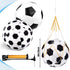 BABORUI Dog Toys Soccer Ball, 8" Interactive Dog Soccer Ball with Cover Tools, Durable Herding Ball for Small Medium Large Dogs...