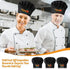 3 Pcs Chili Cook Off Chef Hats Black Chili Cook Off Champion Cooking Hats Chili Contest Adjustable Hat Chili Cook Off Prizes for Men Women 1st 2nd...