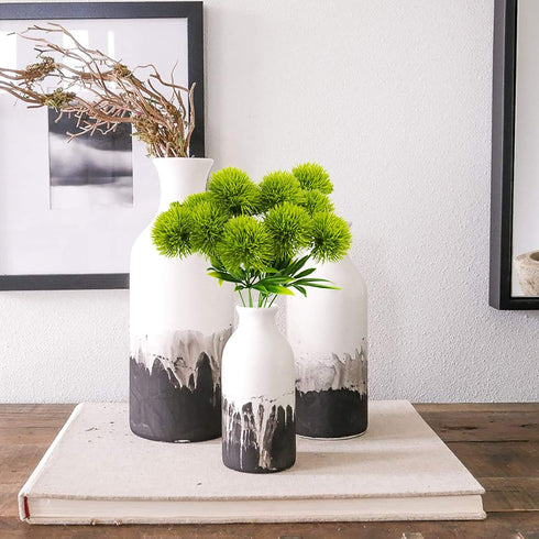 Uieke 10 Pcs Dandelion Artificial Flowers, Artificial Flowers for Decoration Fake Plants Bouquet Plastic Flowers for Home Decoration Wedding Decor...