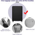 7-Mi Travel Suitcase Protective Cover 26"-28" Suitcase Protective Cover & High Elastic Spandex Size L...