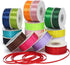 Blue Ribbon - Solid Color Thin Satin Ribbon,1/8 inch x 100 Yards Double Face Gift Ribbon for Crafts...